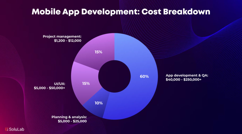 Mobile App Development-Budget Breakdown