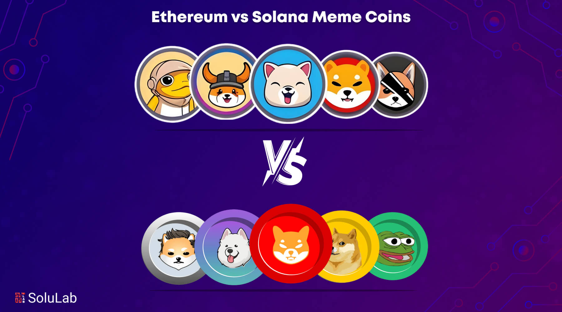 Solana vs Ethereum Meme Coins